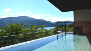 ryokan with private onsen in Hakone